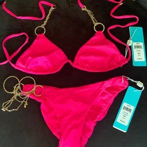 Beach Bunny Hot Pink Bikini